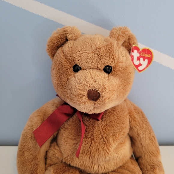 Ty Classic Plush Porridge The Bear 2003 Collection Rare Beanie Baby - Picture 3 of 10